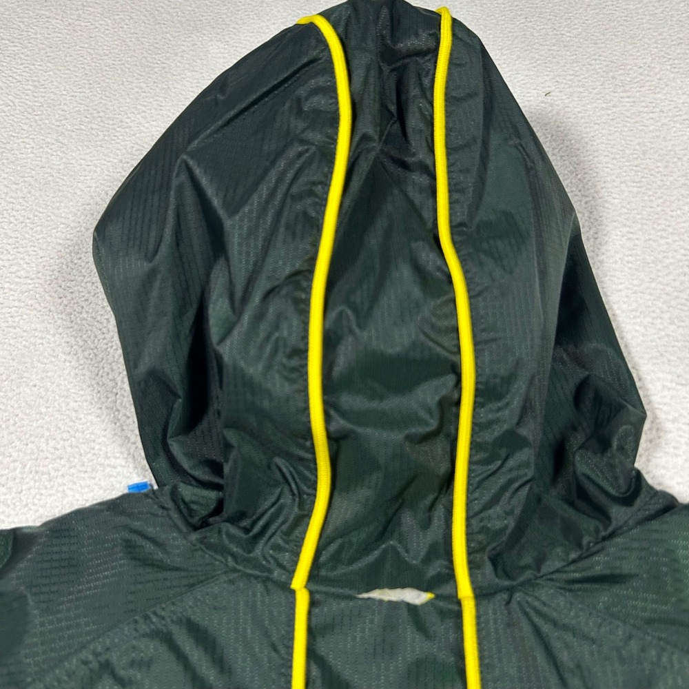 Nike Jacket Mens 2XL Green Oregon Ducks Hooded Quilted Parka Full Zip Sideline - Picture 11 of 14
